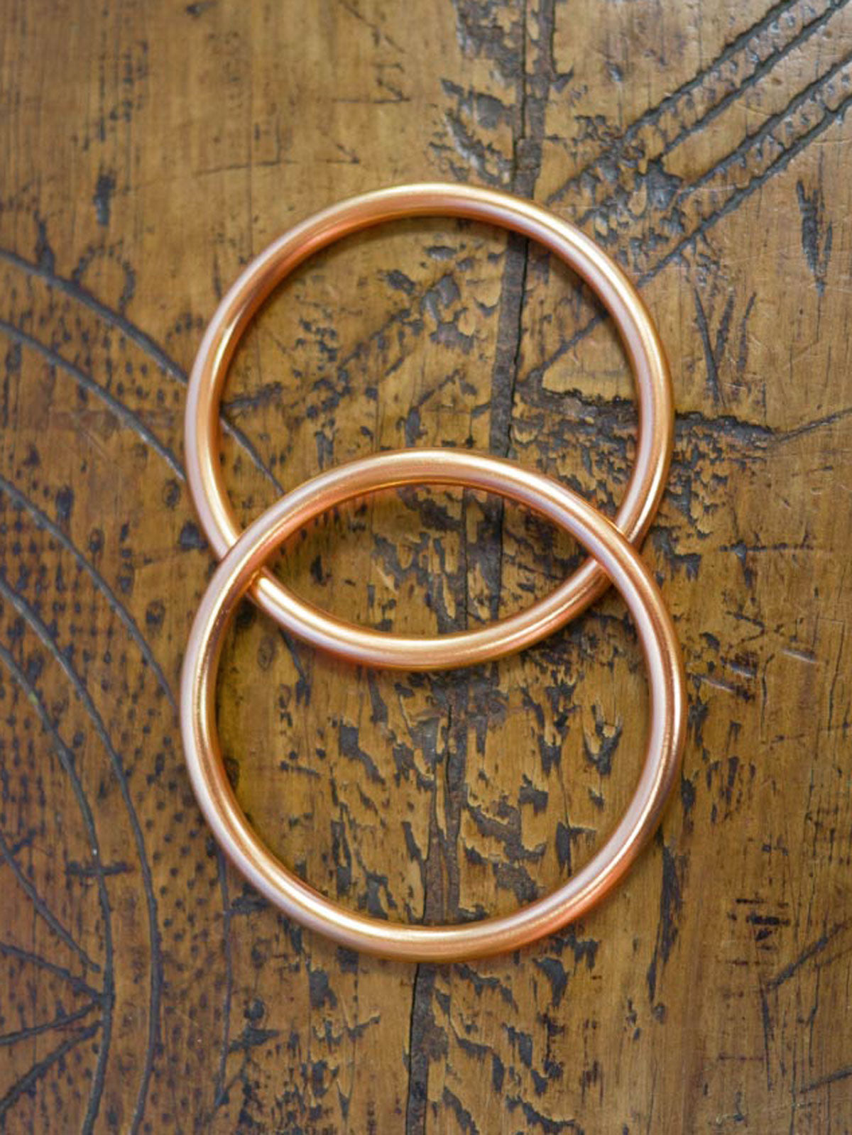 Rose Gold Sling Rings for baby wraps