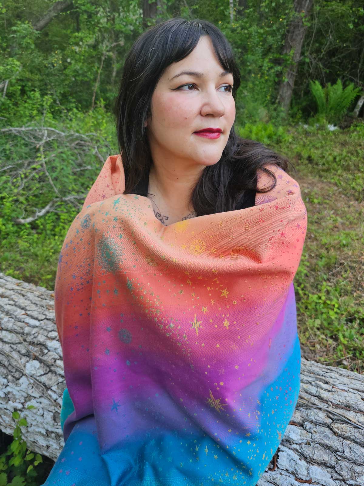Constellation Aura Shawl