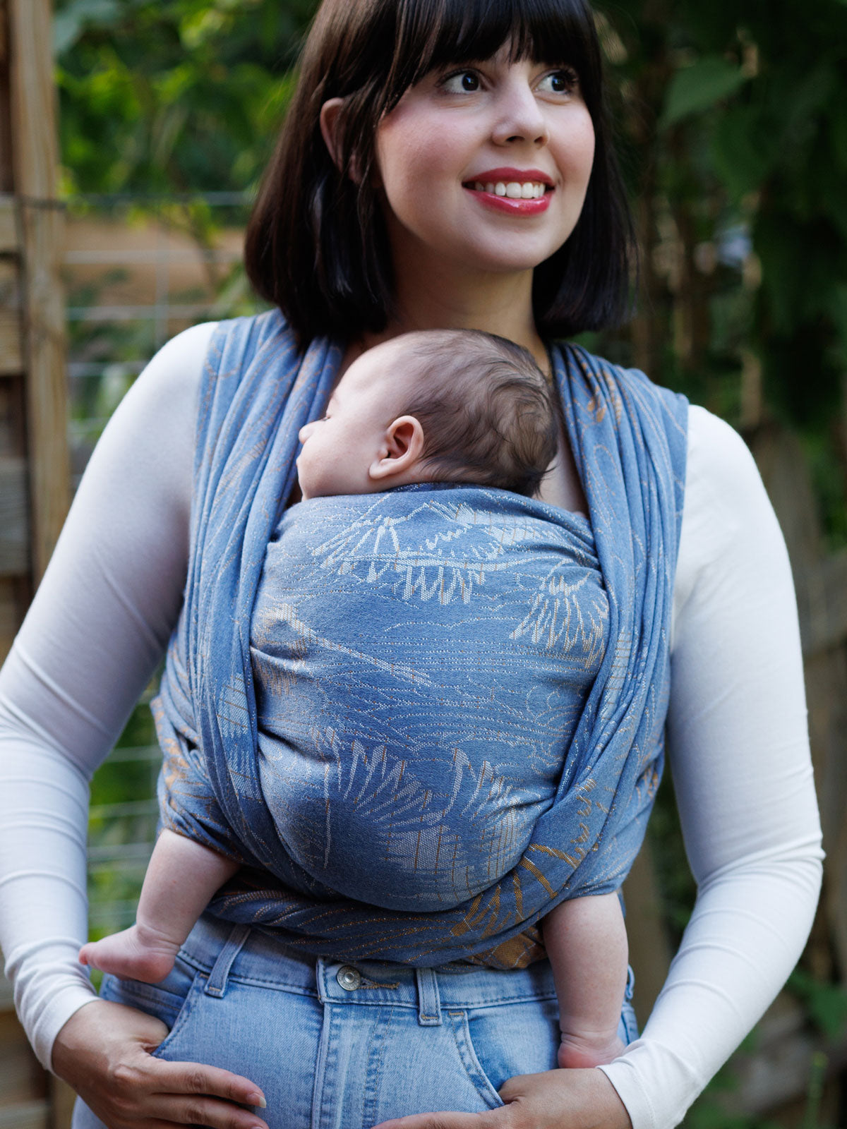 Cranes Soar Baby Wrap