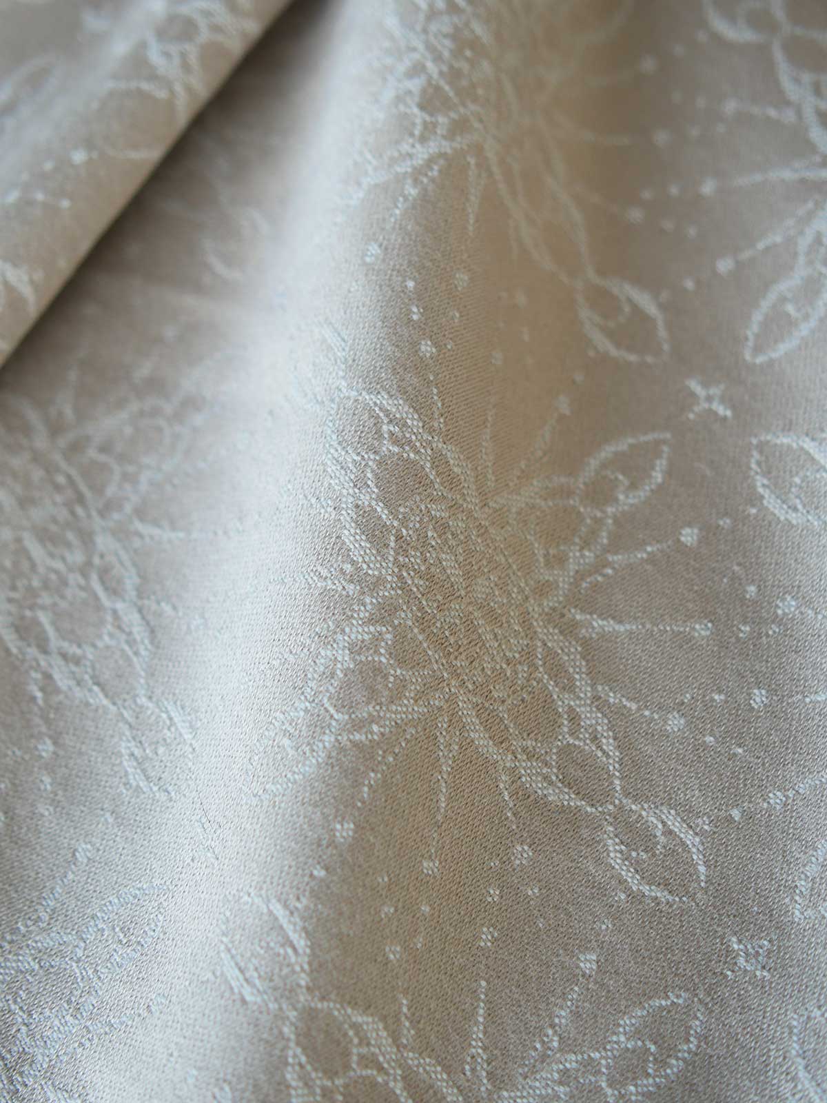 Close up of fabric with intricate pattern