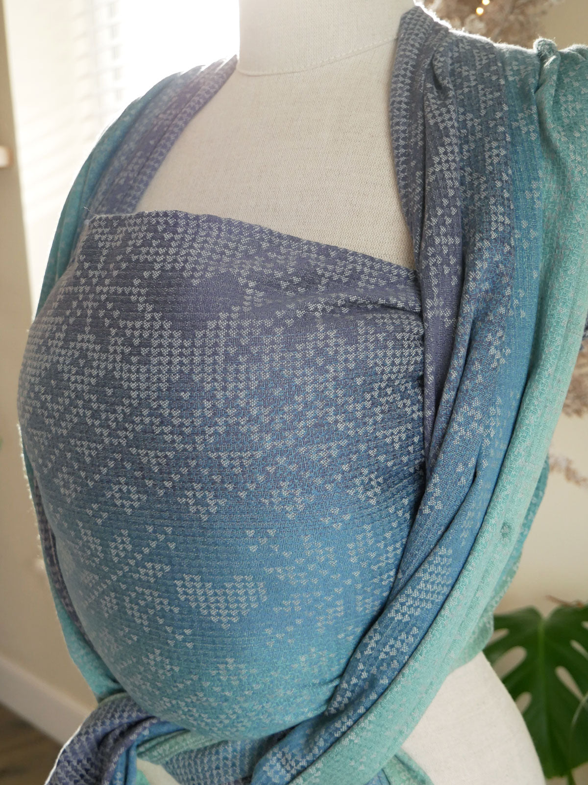 Fair Isle Stranded Baby Wrap