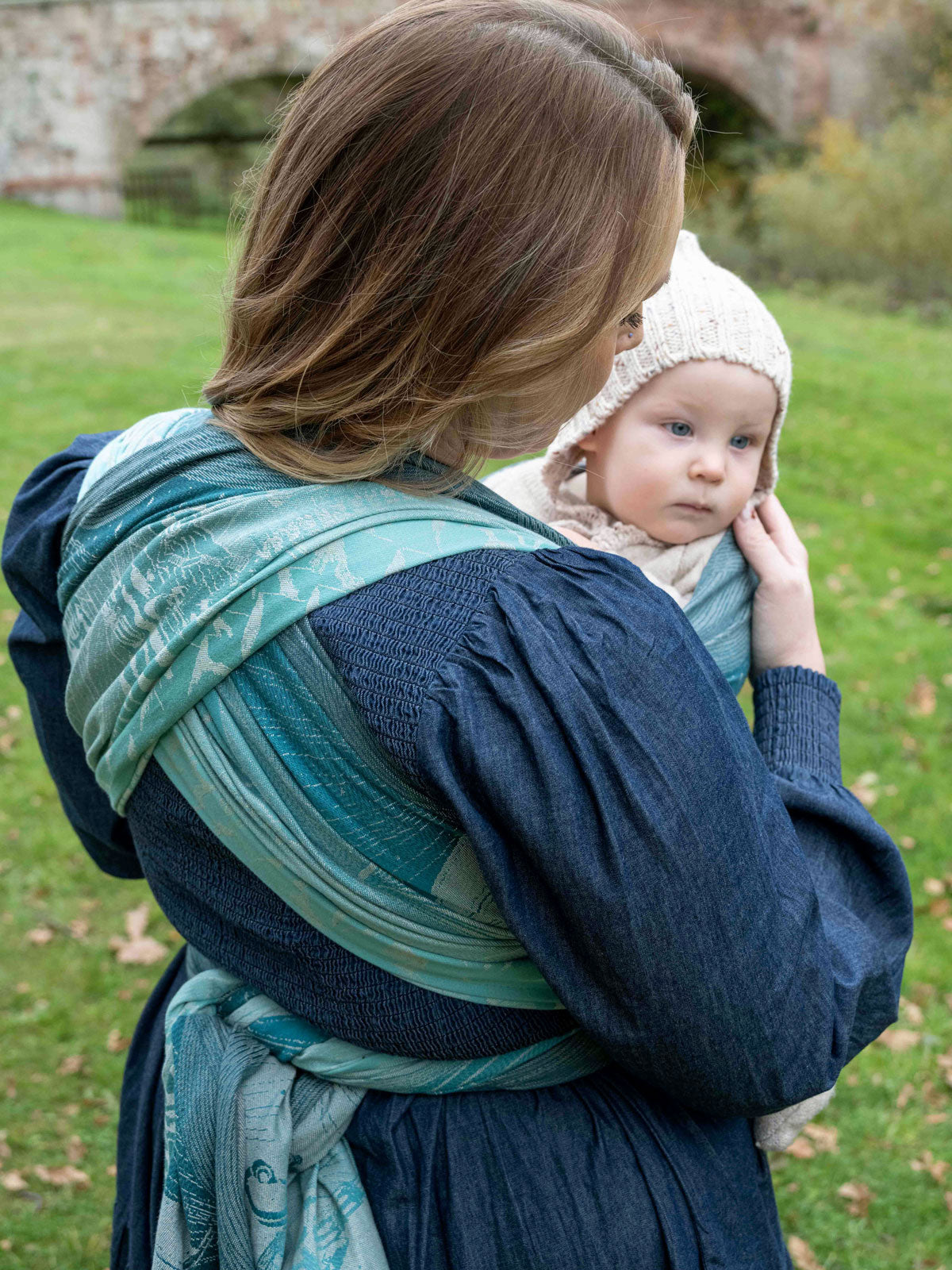 Grey Havens into the West Baby Wrap