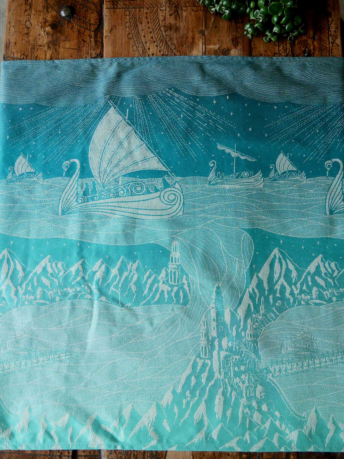 Grey Havens into the West Baby Wrap