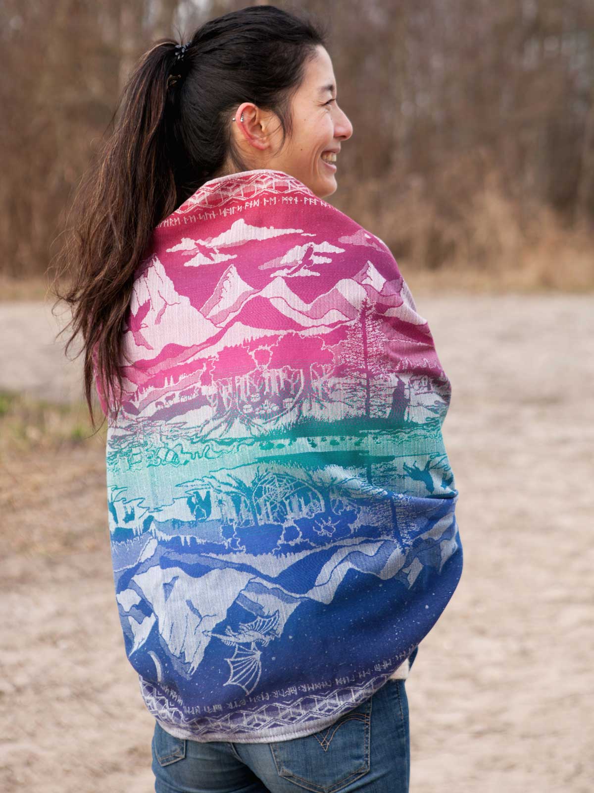 Hobbit Quest Twilight Trail Shawl