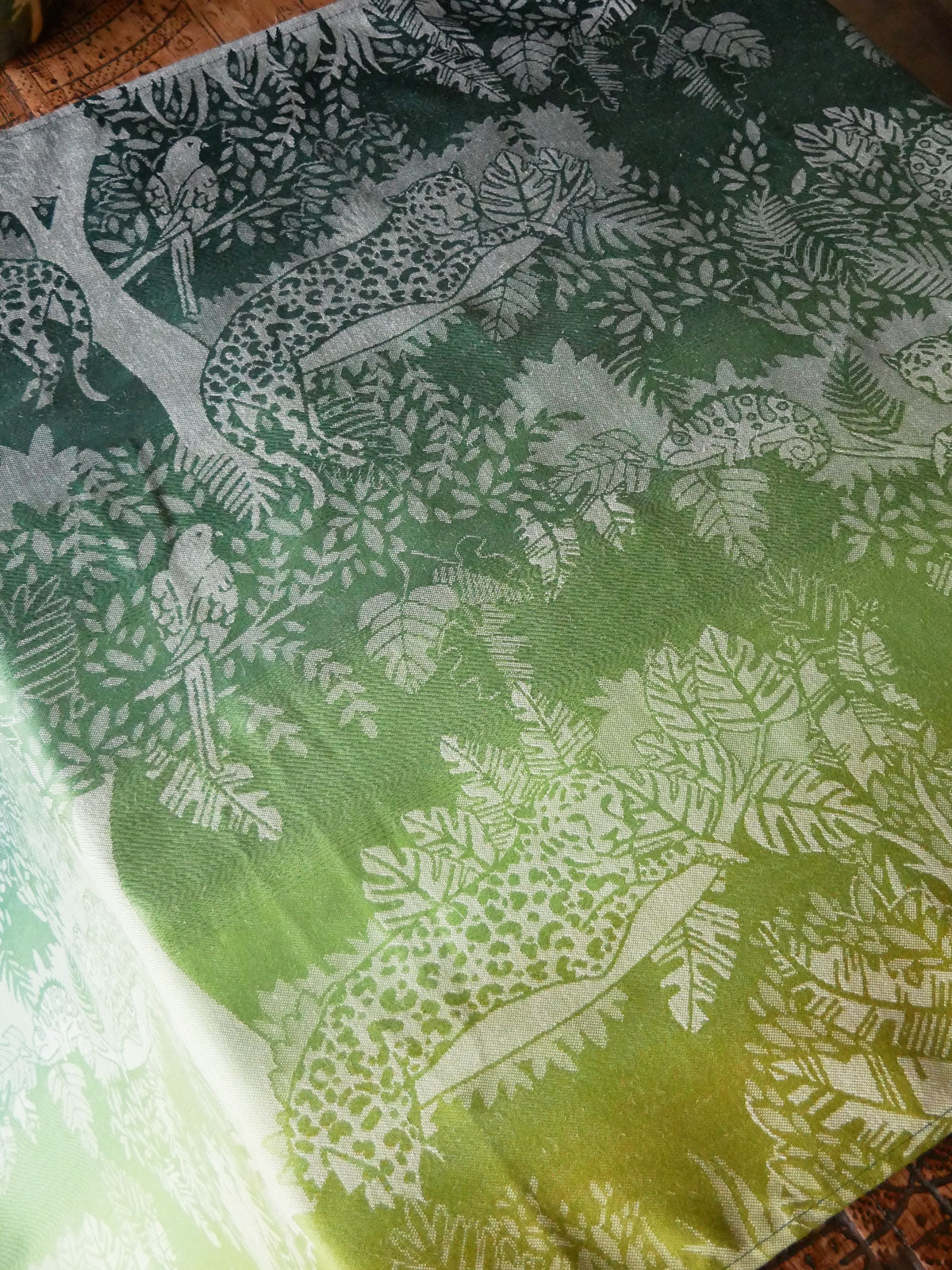 Jungle Through the Glade Fabric Pieces