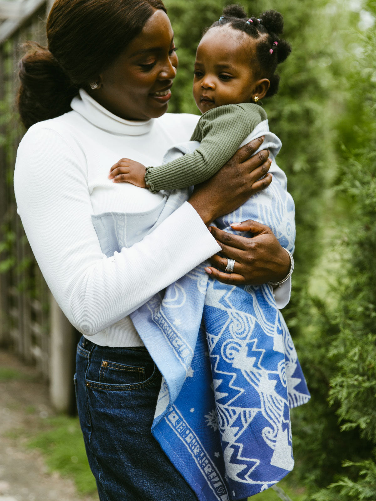 Misty Mountains Aduial Lightweight Baby Blanket