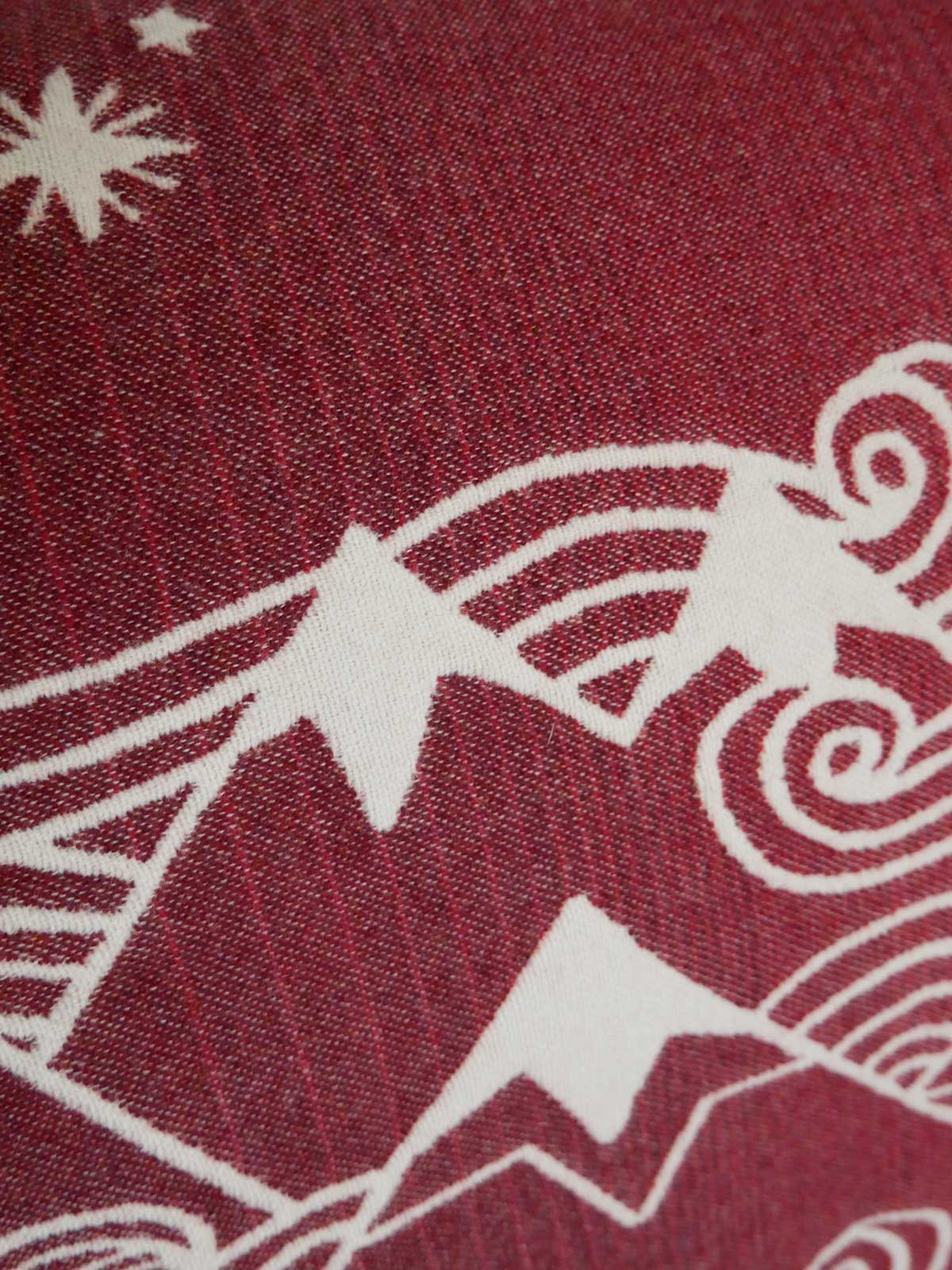 Misty Mountains Underworld Merino Throw