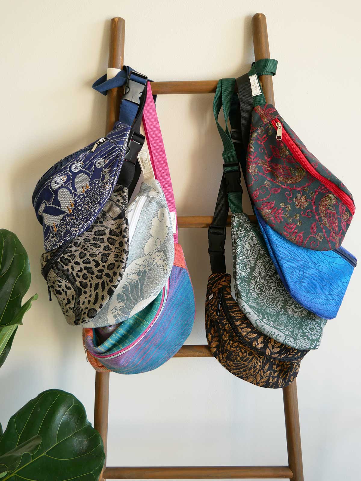 Jacquard Adjustable Bum Bag
