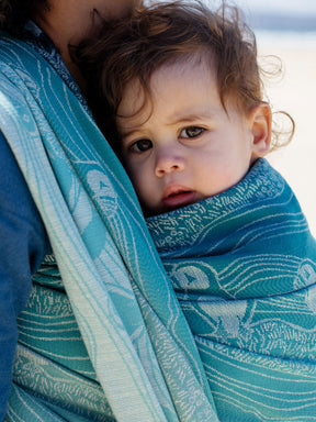 Puffins Lundy Baby Wrap
