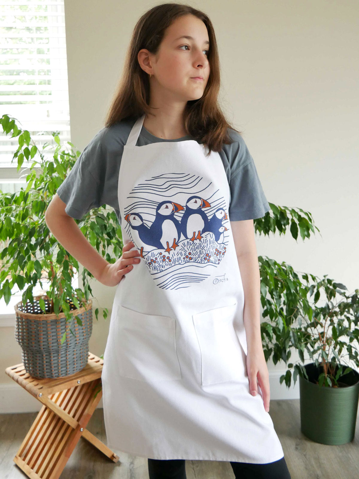 Puffins Apron