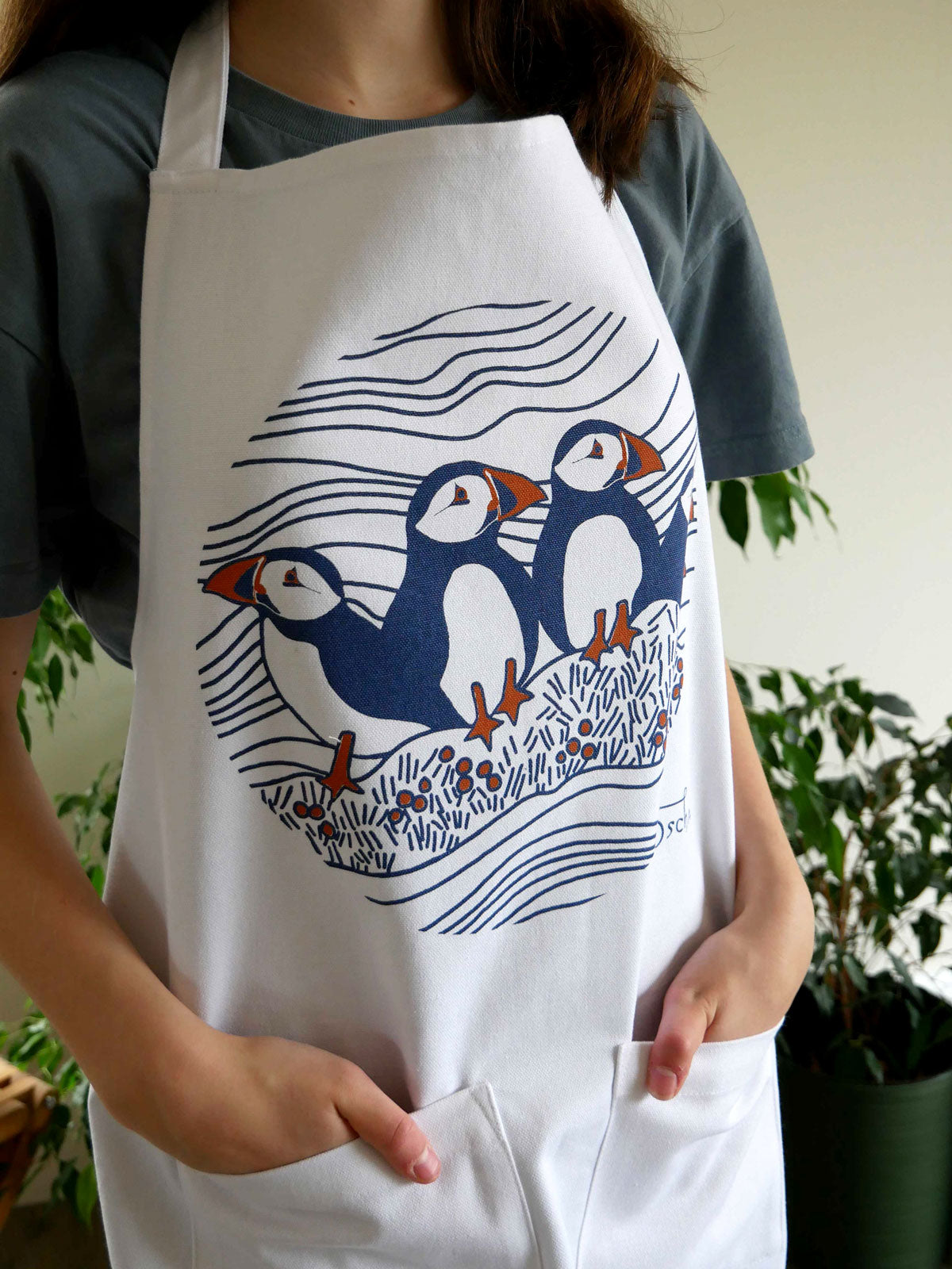 Puffins Apron