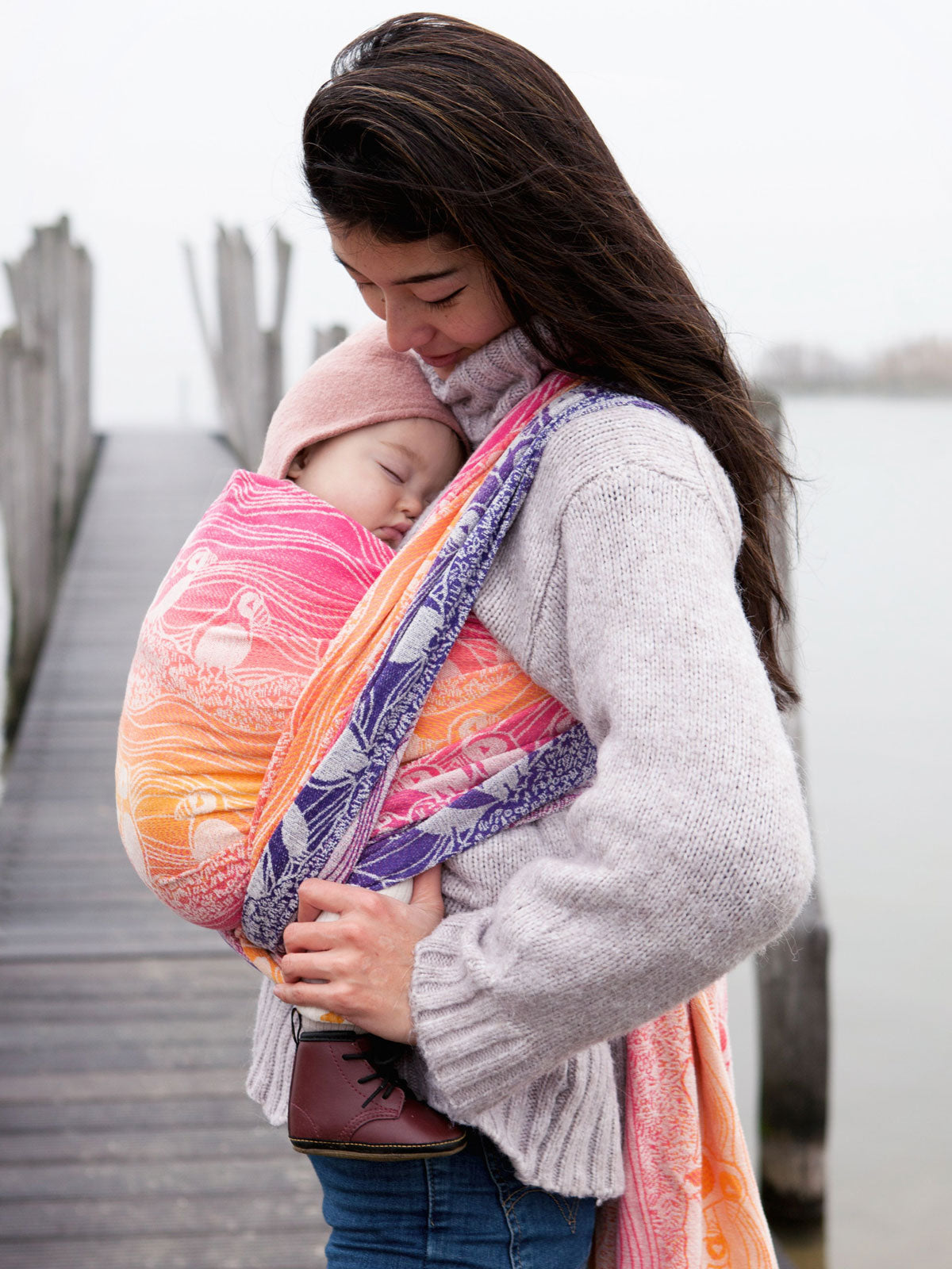 Puffins Evening Song Baby Wrap