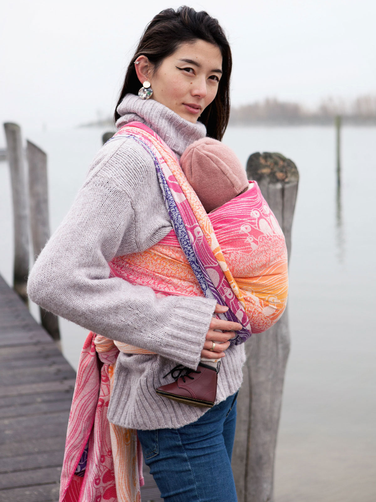 Puffins Evening Song Baby Wrap
