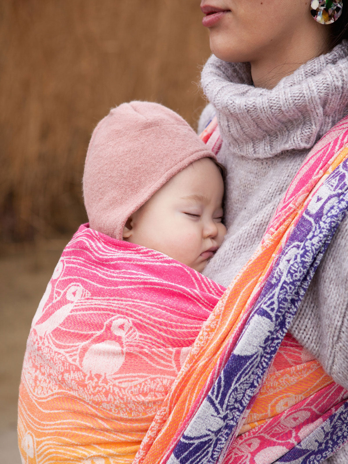 Puffins Evening Song Baby Wrap