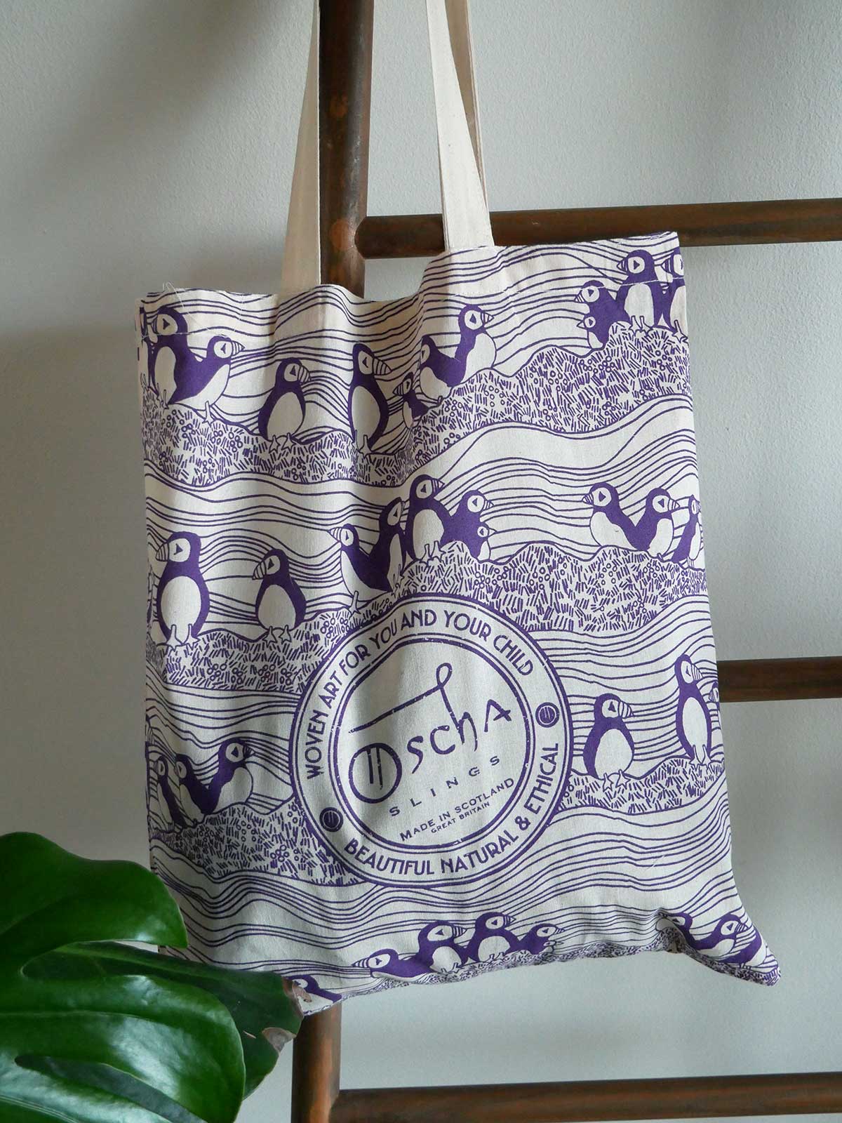 Puffins Tote Bag