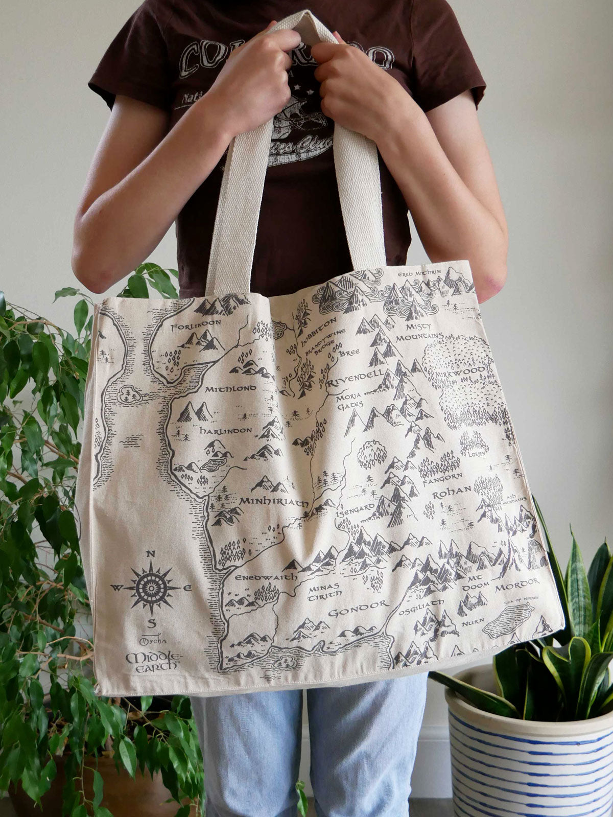 Realm of Middle-earth Large Eco Tote