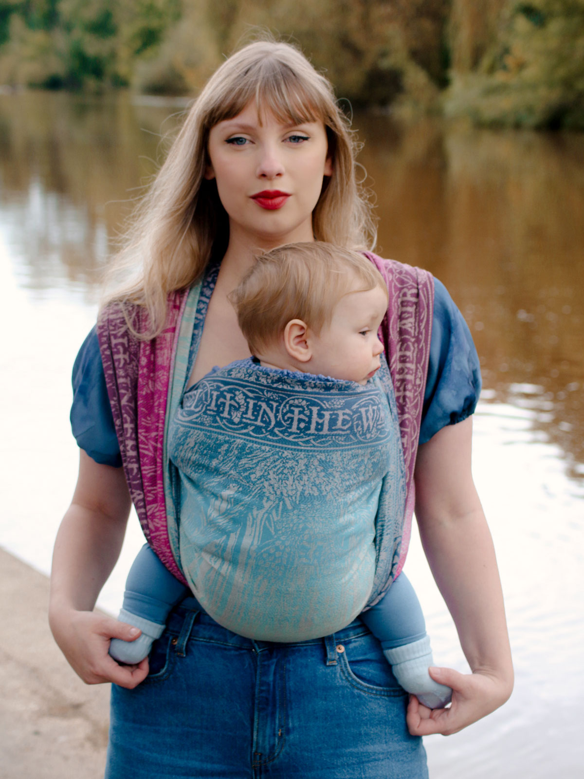 Side sling baby carrier online