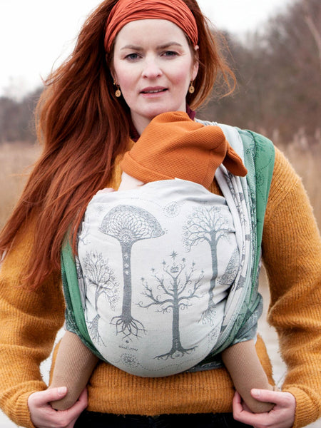 Trees of Gondor Through the Mist Baby Wrap