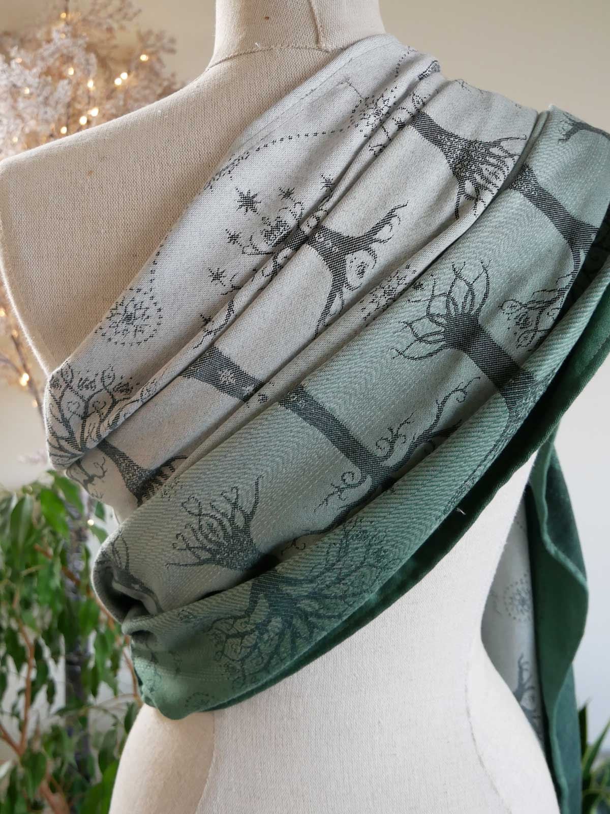 Trees of Gondor Through the Mist Ring Sling