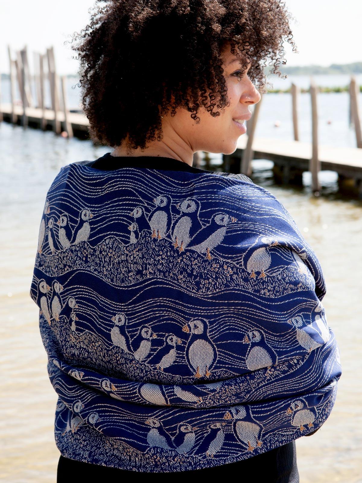 Puffins Arisaig Shawl