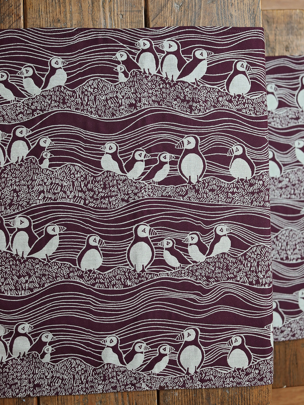 Puffins Nuuk Fabric Pieces