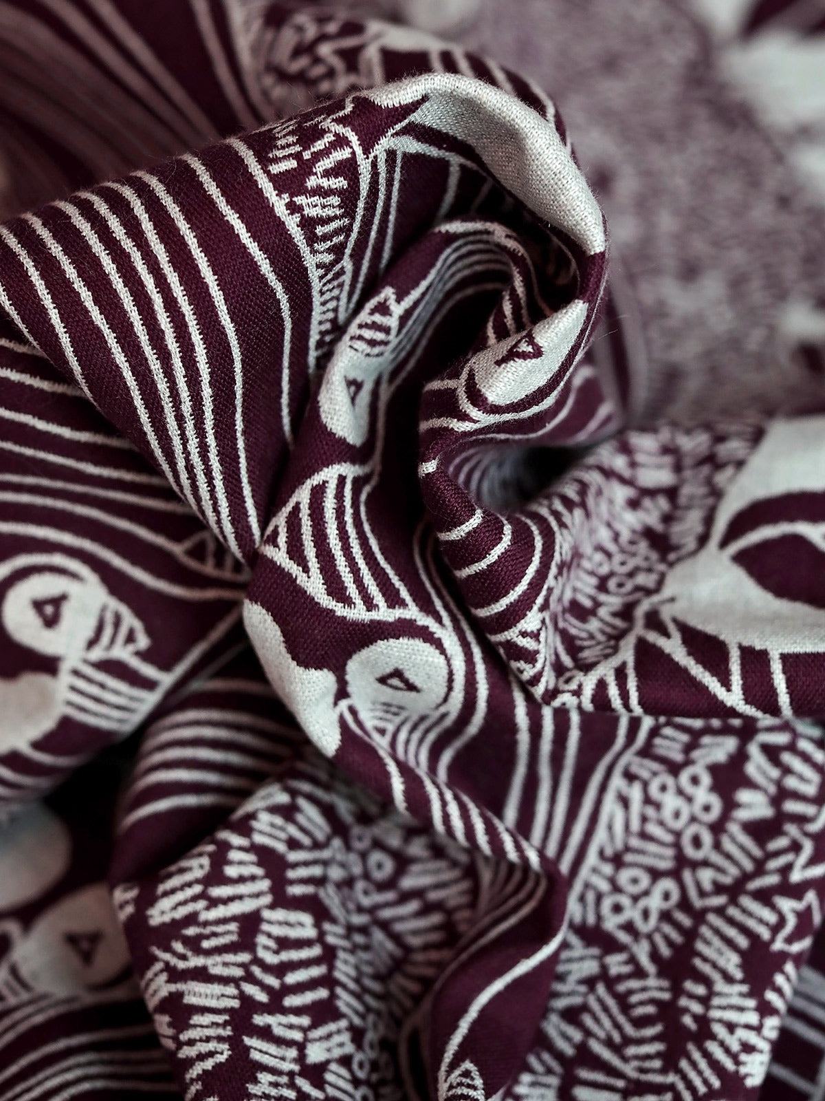 Puffins Nuuk Fabric Pieces