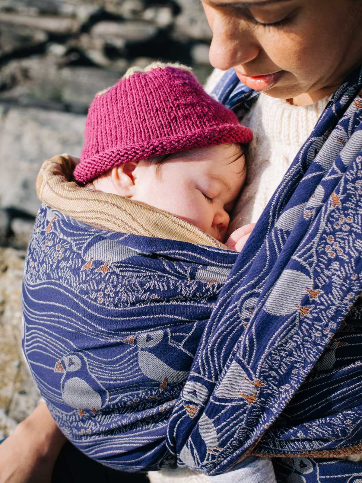 Puffins Arisaig Baby Wrap