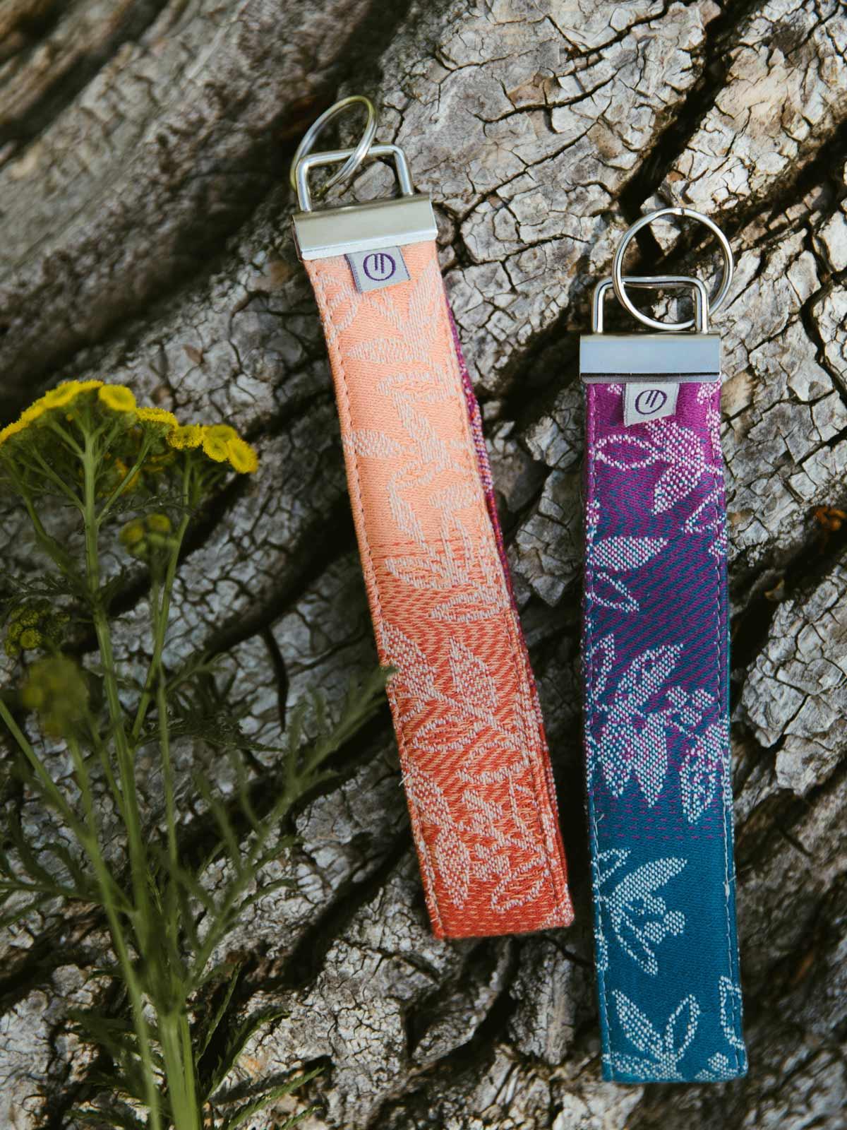 Willow Esprit with Ice Cotton Jacquard Keyring