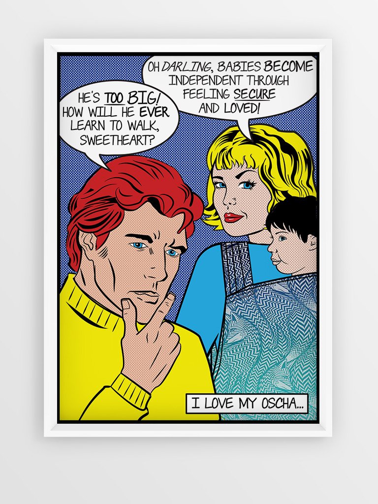 Pop Art Print: Brad & Sue