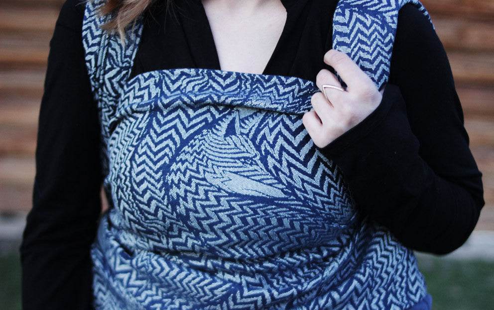 Exciting Wool Warp Prototype - Oscha Slings