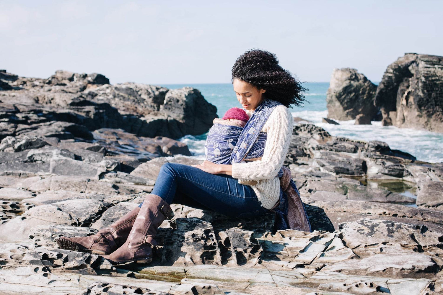 How Soon Can You Wear Your Baby After a C-section? - Oscha Slings