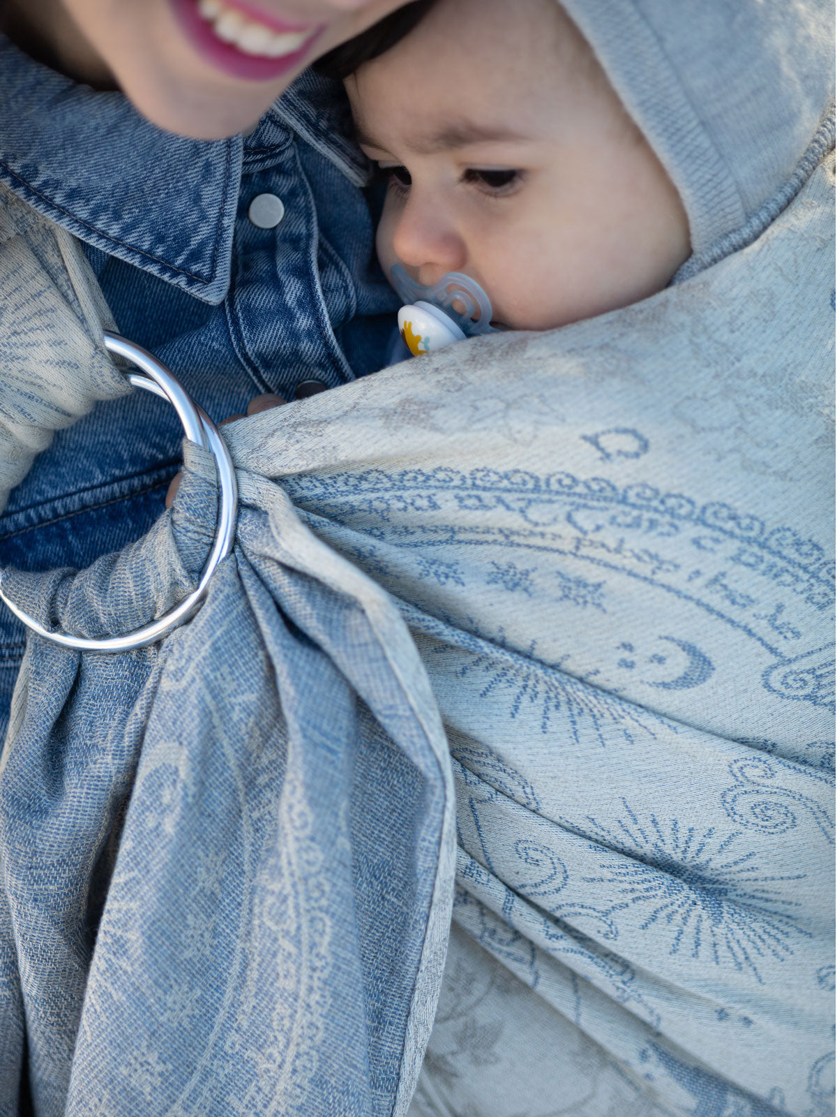 Chimparoo | Baby Carrier | Ring adjustable scarf (Size 1 - 185 cm) – Aux  p'tits cadeaux