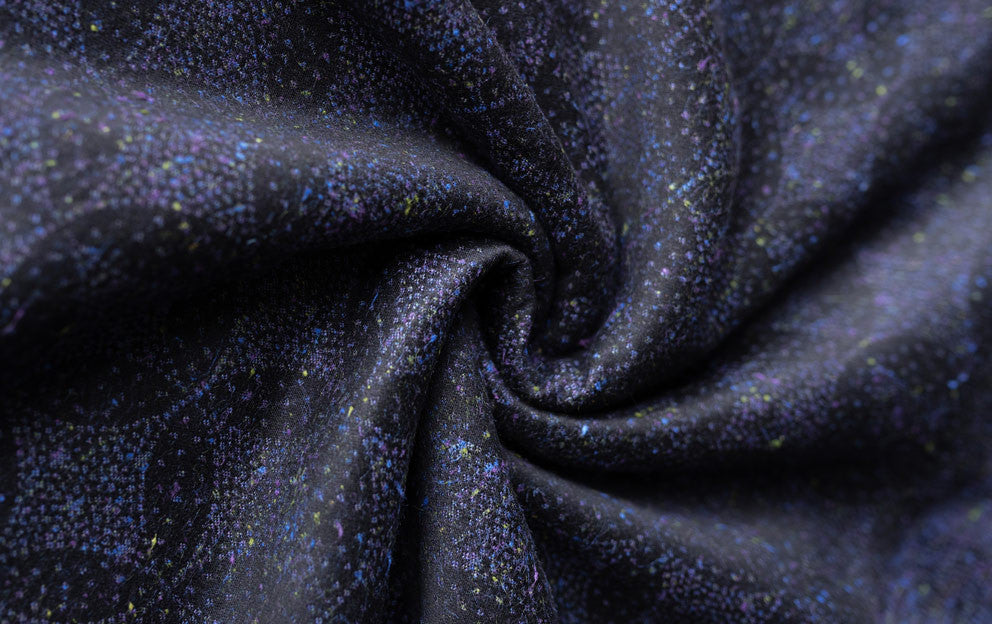 Plush Velvet Anchor Grey Fabric