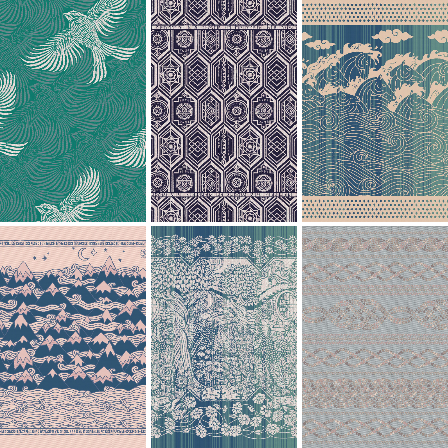 Arctic Reflections Preorder Fabric Collection