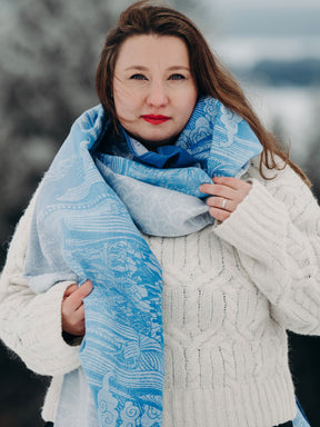 Argonath Anduin Shawl