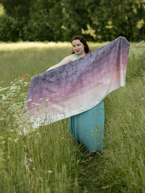 Blossom Evelyn Shawl [Grade 2]