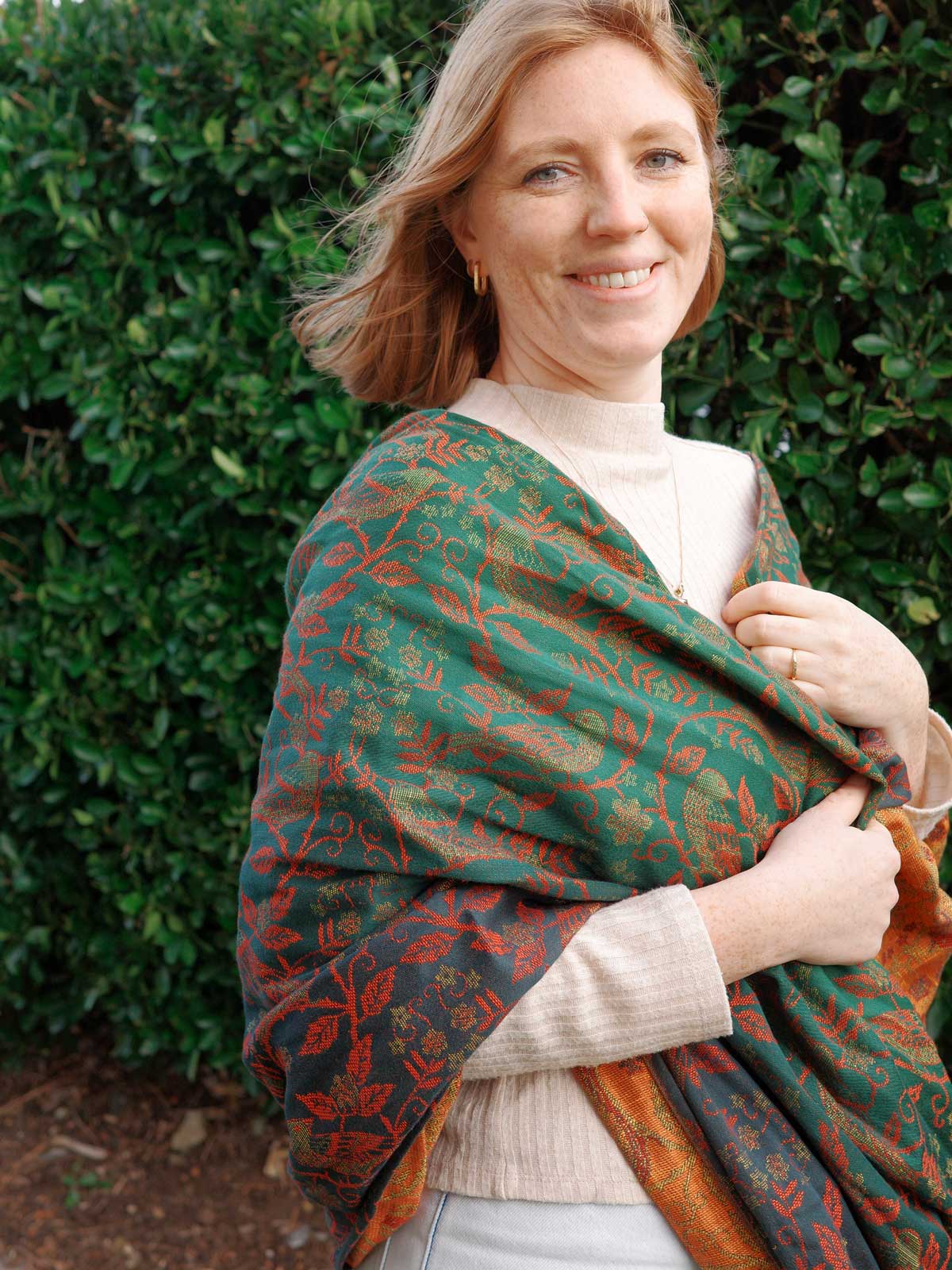 Briarwood Winter's Song Shawl