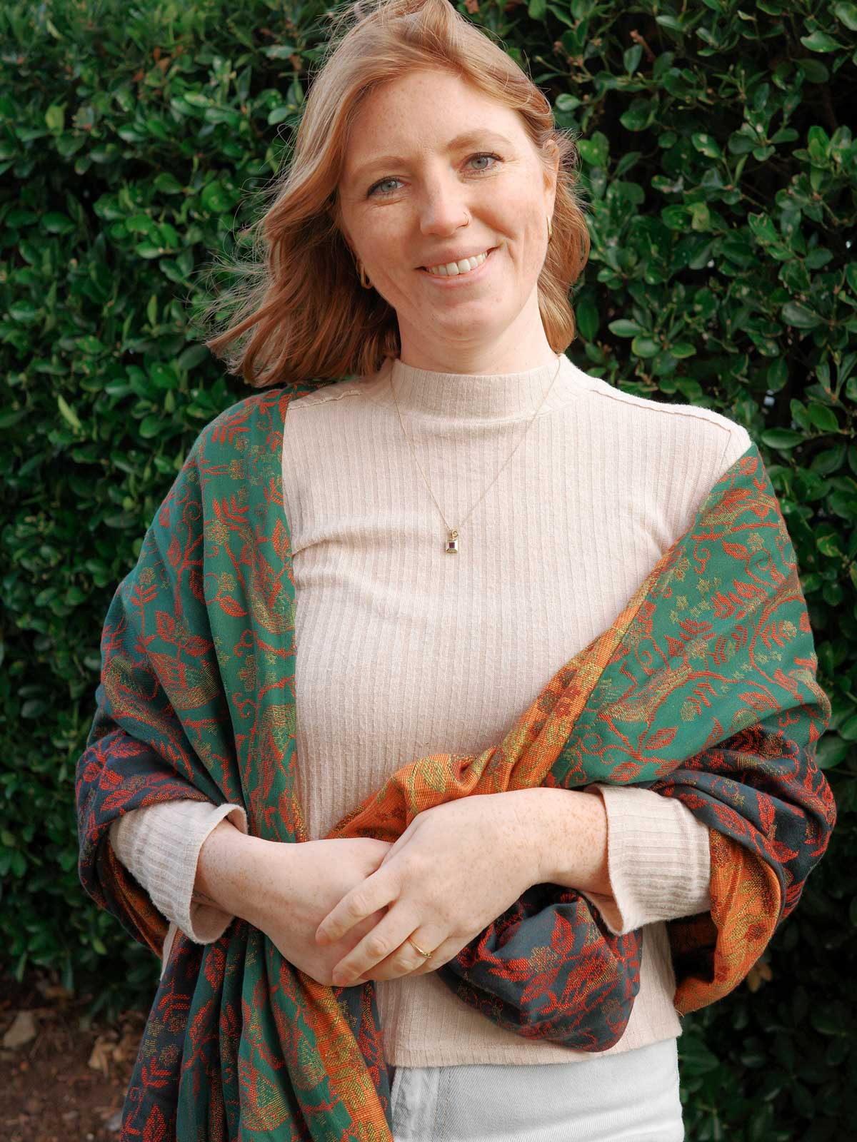 Briarwood Winter's Song Shawl