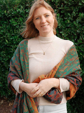 Briarwood Winter's Song Shawl