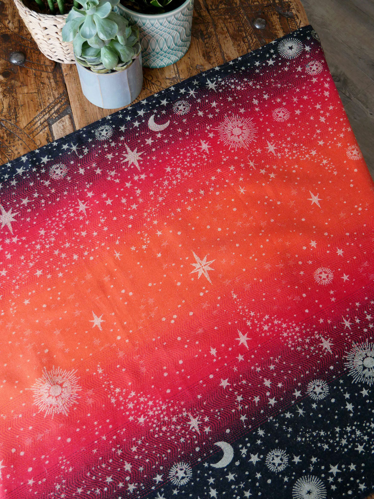 Jacquard Palm Print Bag - A Constellation