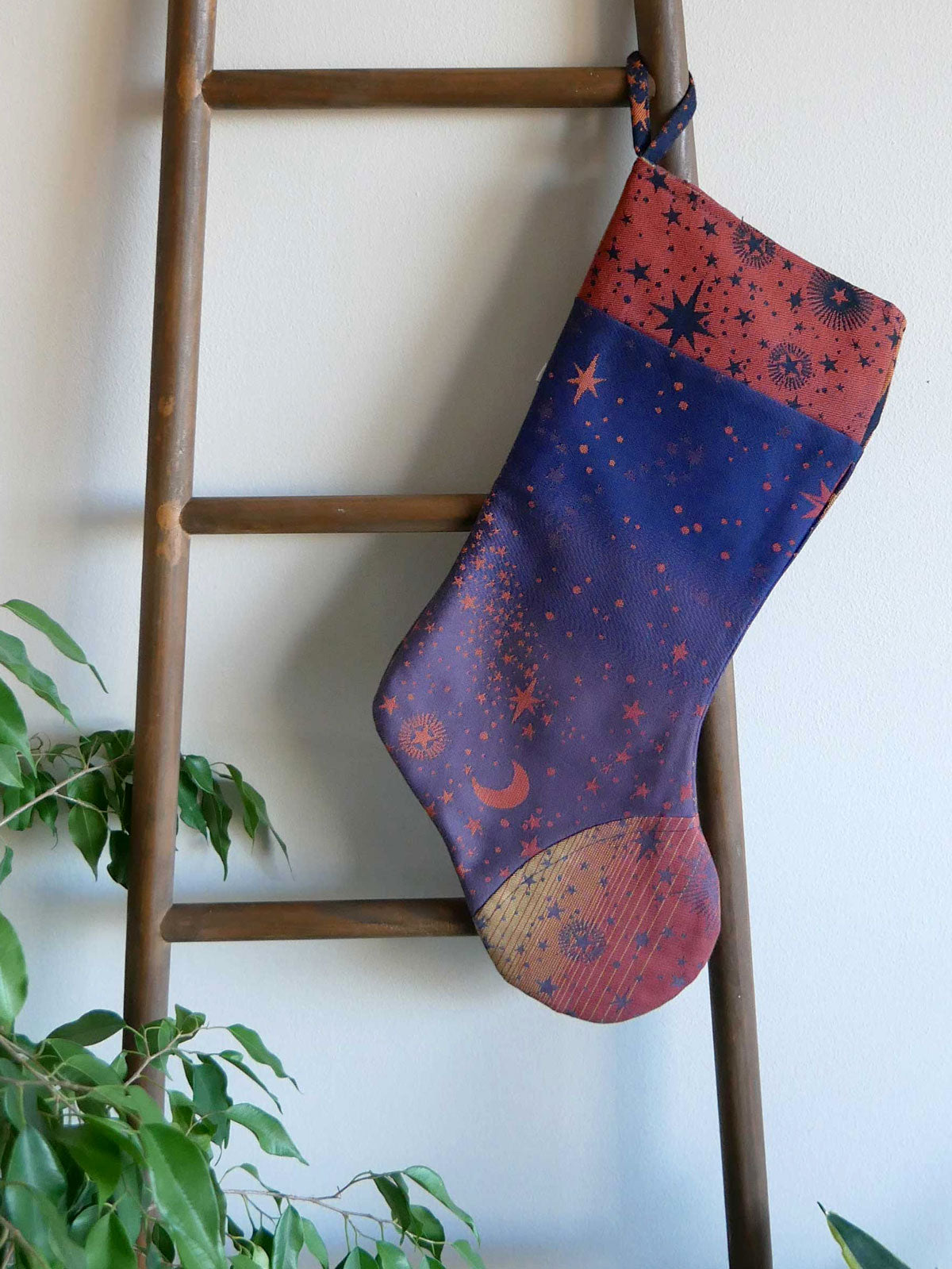 Constellation Velvet Sky Stocking