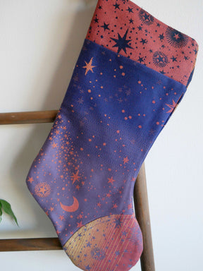 Constellation Velvet Sky Stocking