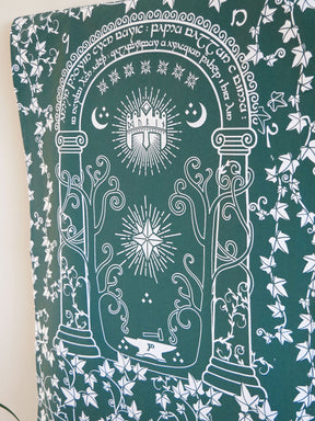 Doors of Durin Tea Towel