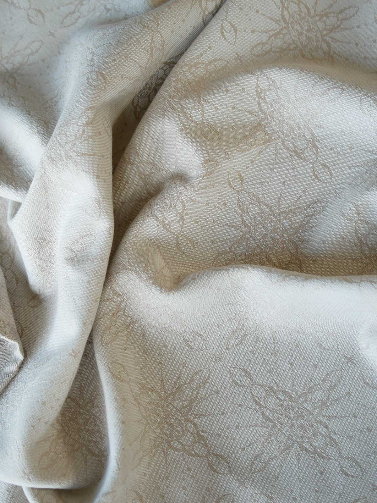 Close up of fabric with intricate pattern