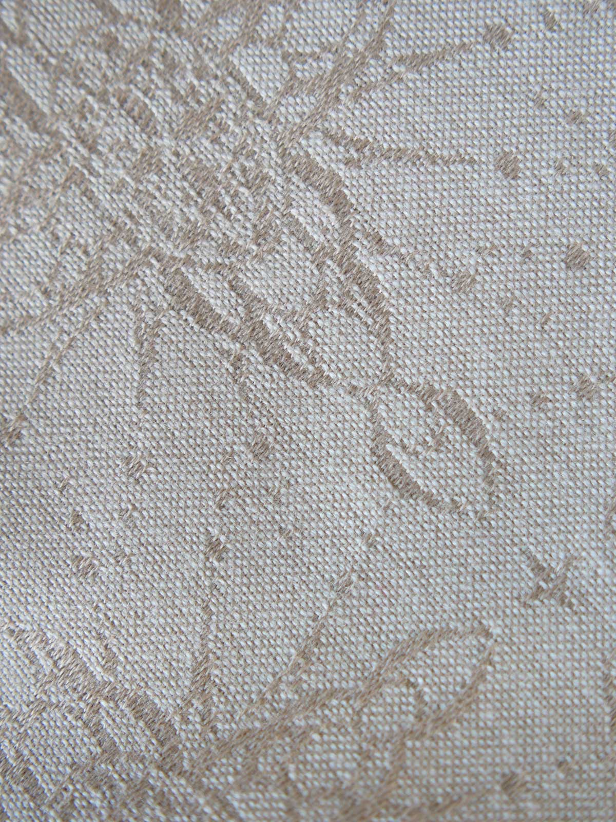 Close up of fabric with intricate pattern