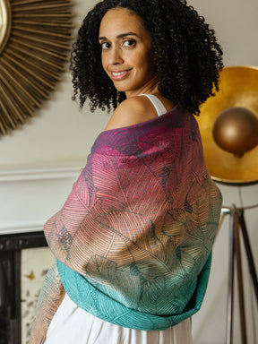 Fronds Paradise Shawl