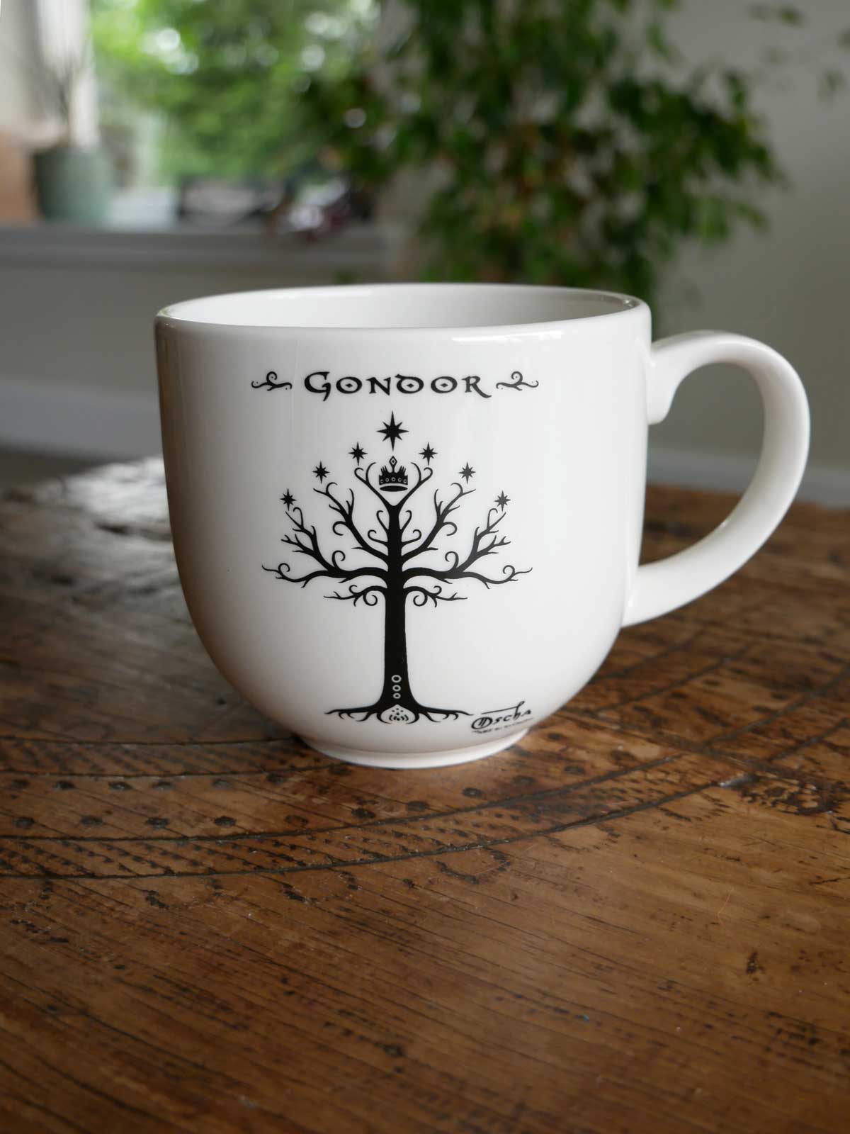 Tree of Gondor Obsidian Mug