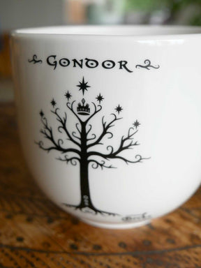 Tree of Gondor Obsidian Mug