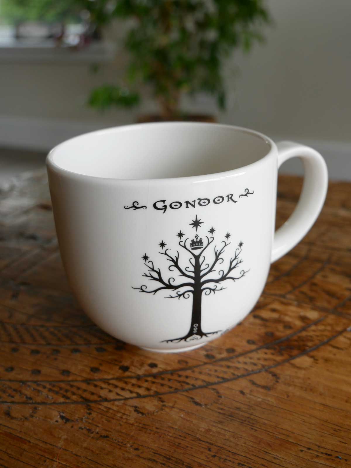 Tree of Gondor Obsidian Mug