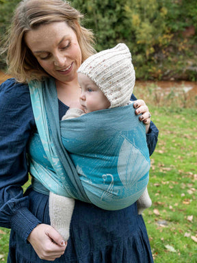 Grey Havens into the West Baby Wrap